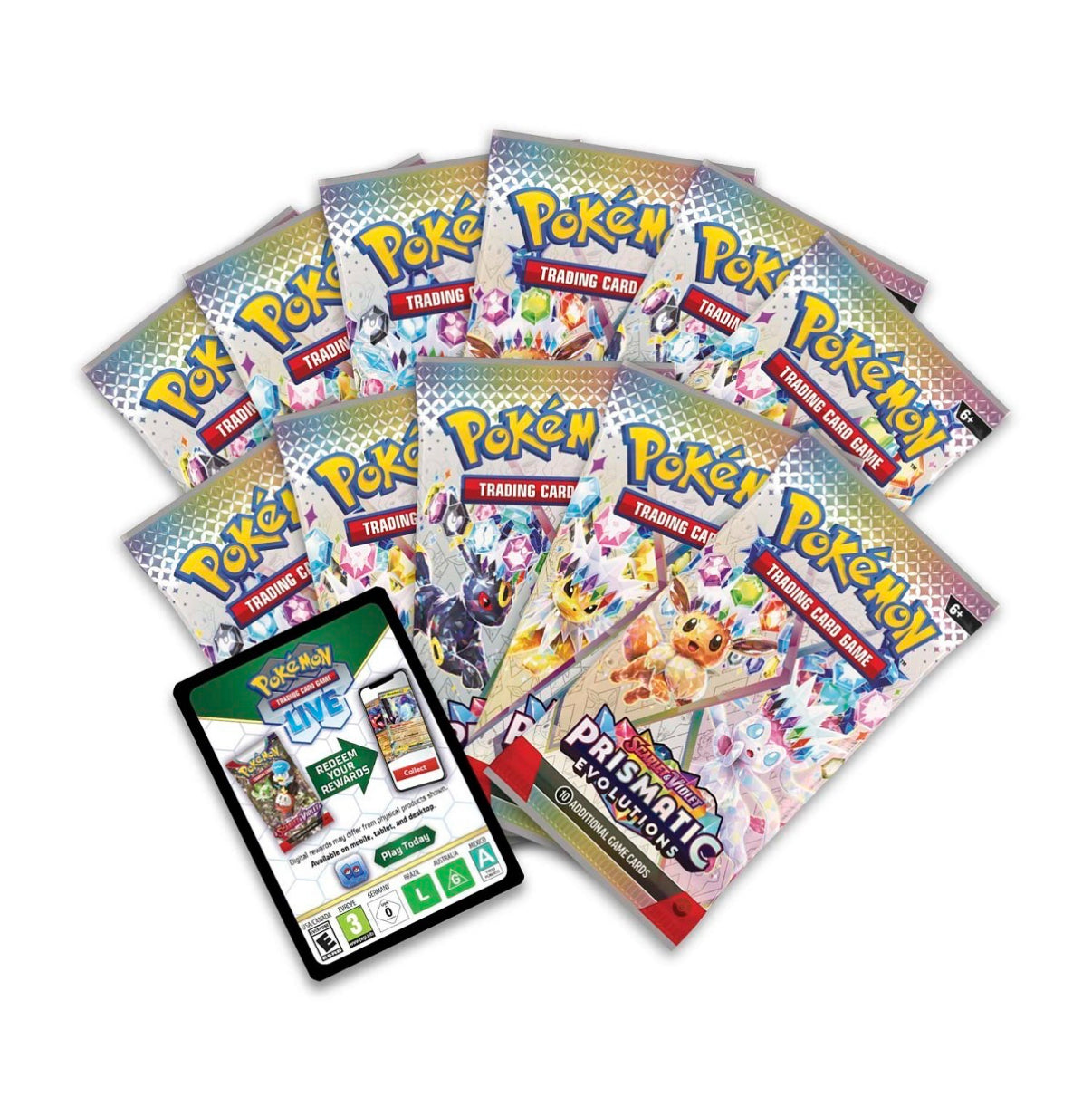 Pokemon Scarlet & Violet-Prismatic Evolutions Elite Trainer Box