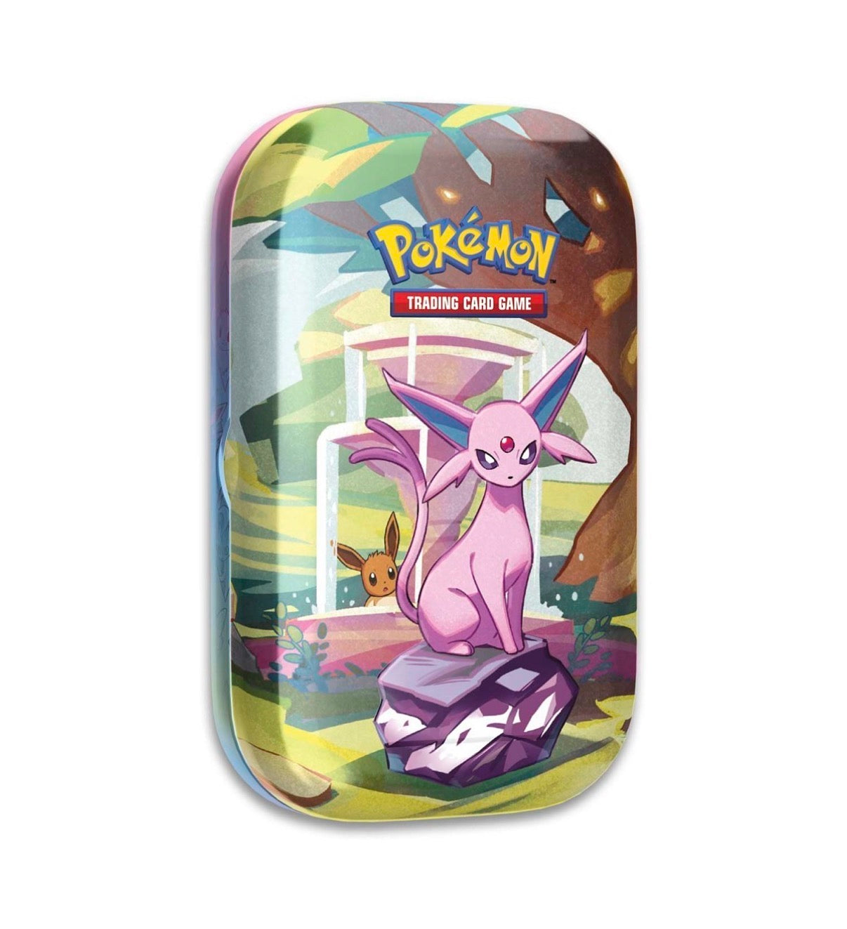 Pokemon Prismatic Evolutions Mini Tin & promo card