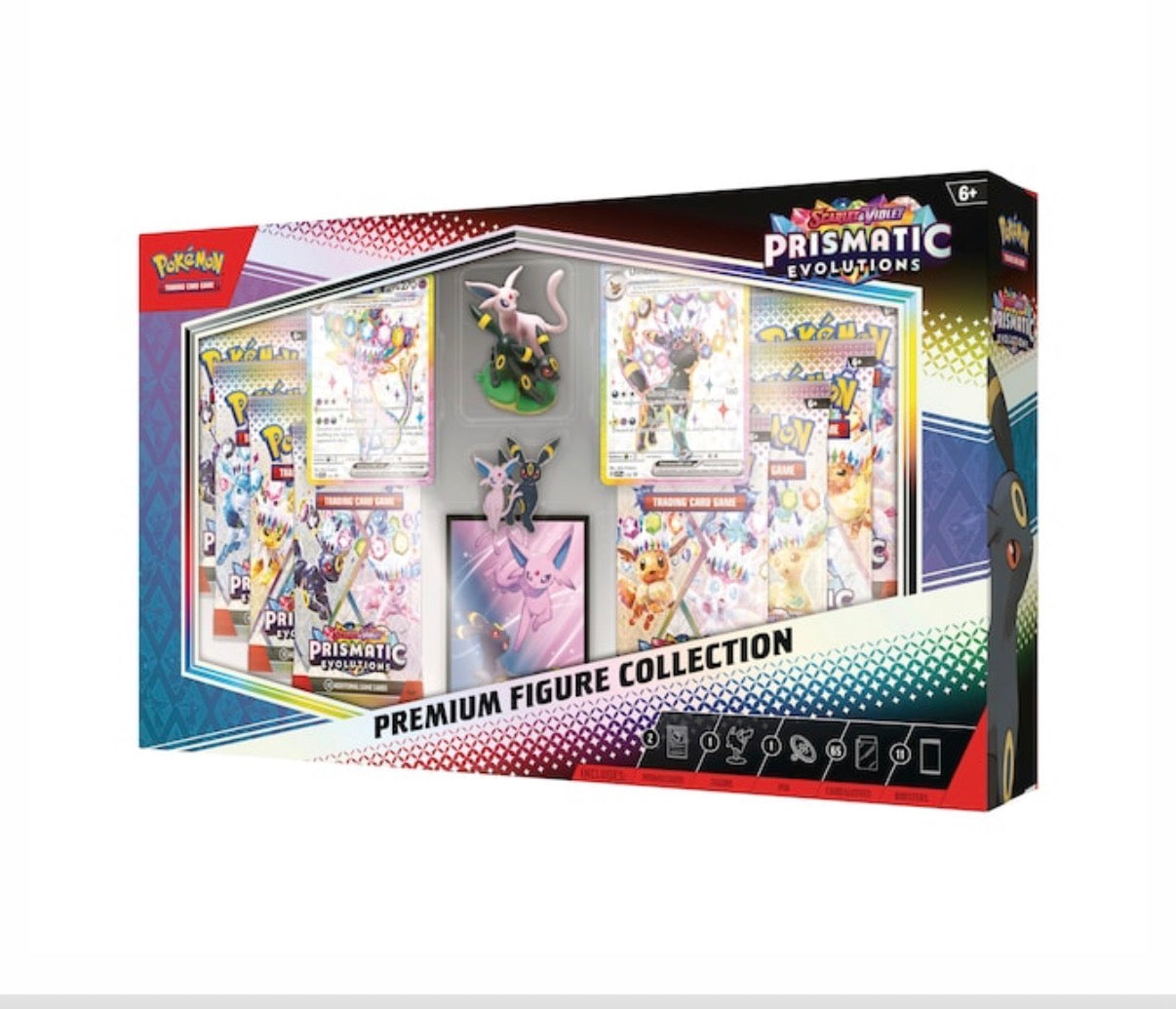 Pokemon Prismatic Evolutions Premium Figure Collection