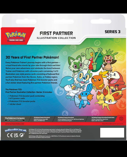Pokemon First Partner Illustration Collection – Series 3