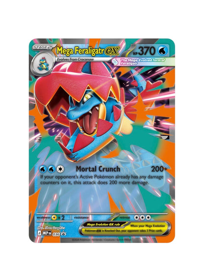 Pokemon Mega Feraligatr ex Box