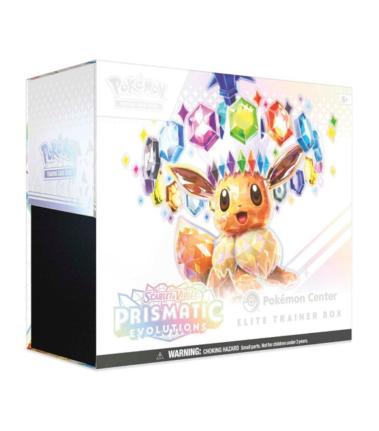 Pokemon Scarlet & Violet-Prismatic Evolutions Elite Trainer Box