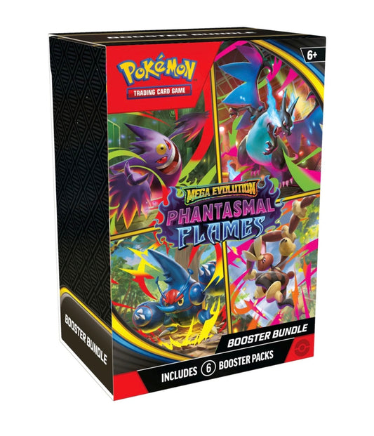 Pokemon Phantasmal Flames Booster Bundle (6 Packs)