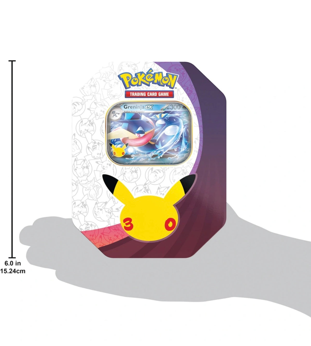 Pokemon 30th Celebration Greninja ex Tin