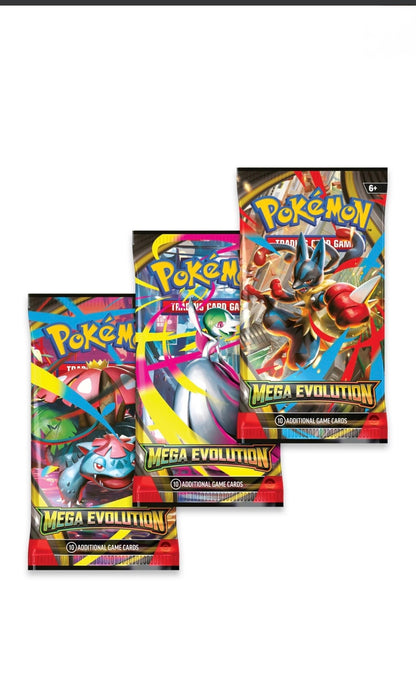 Pokemon Mega Evolution Booster 3 Pack
