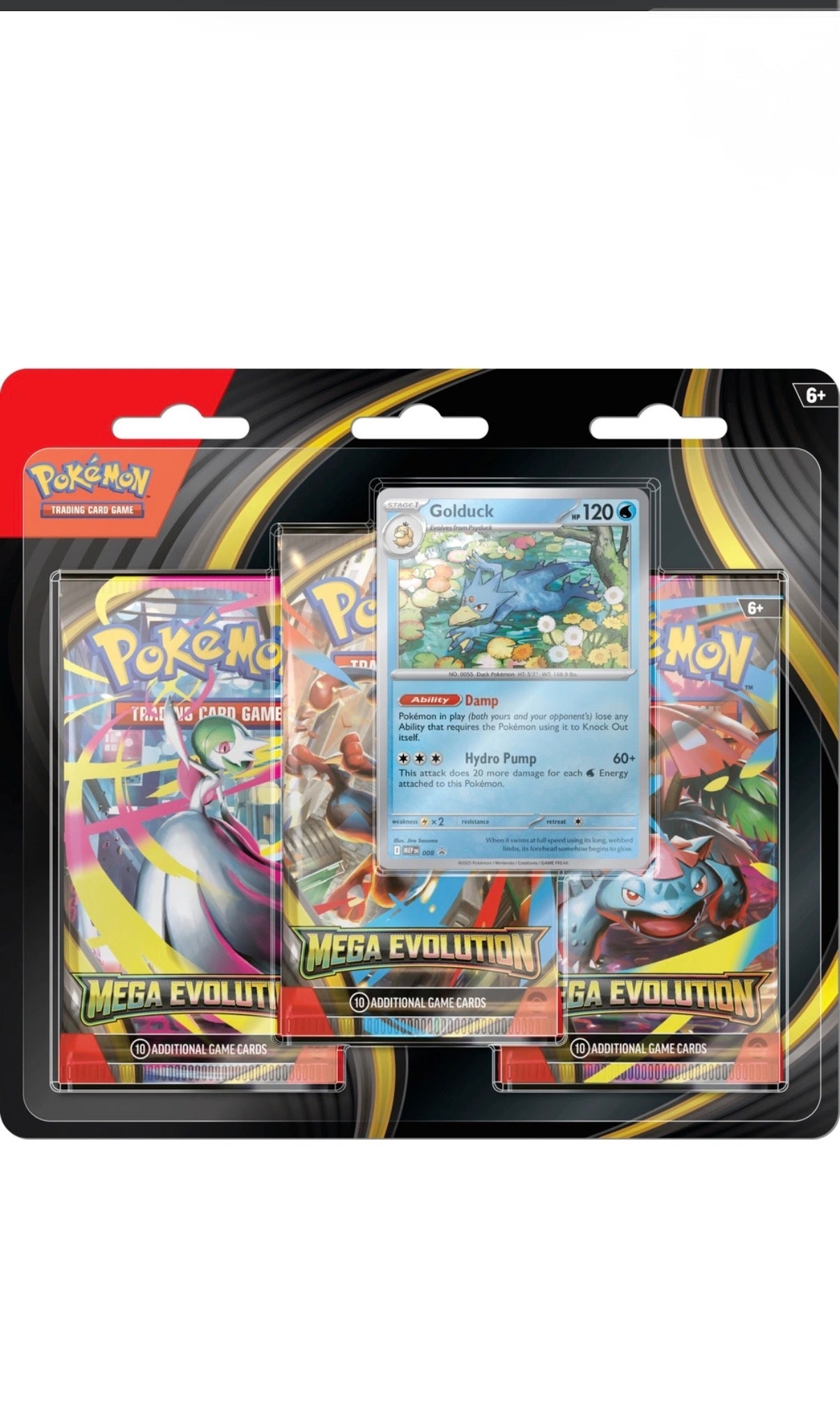 Pokemon Mega Evolution Booster 3 Pack