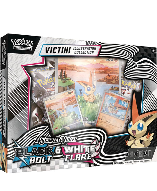 pokemon Victini Illustration Collection Box Unova Black Bolt White Flare