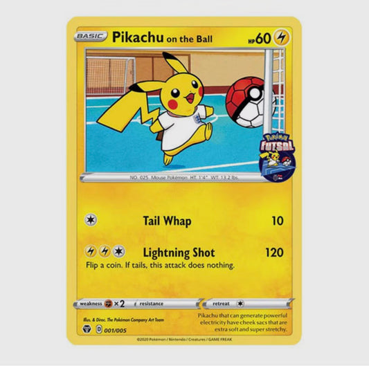 Pokemon Promotional Futsal Card - Pikachu