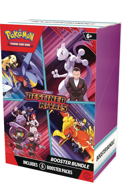 Pokémon TCG: Scarlet & Violet—Destined Rivals Booster Bundle (6 Booster Packs)