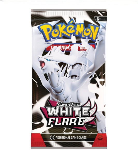 White Flare Pokemon booster pack