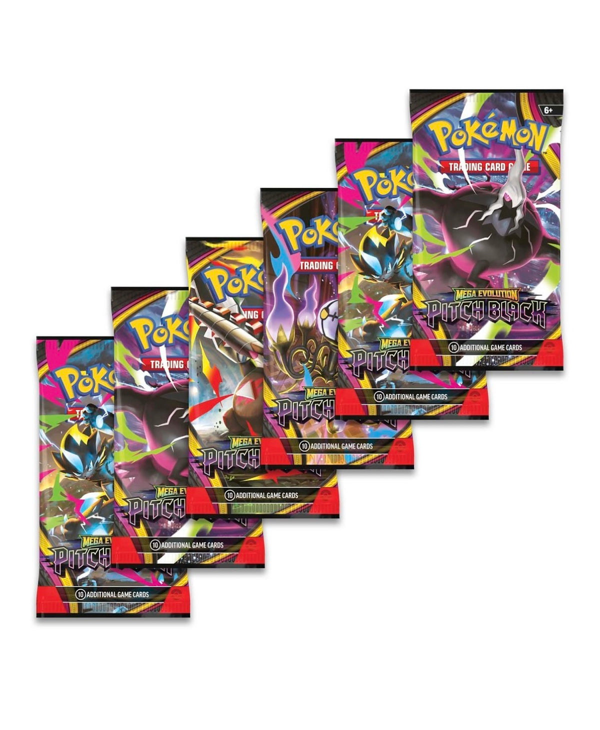 Pokemon Pitch Black Booster Bundle (6 Packs)