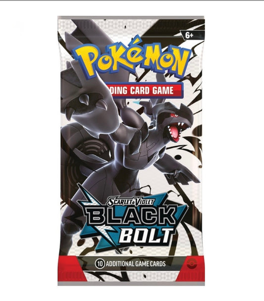 Black Bolt Pokemon booster pack