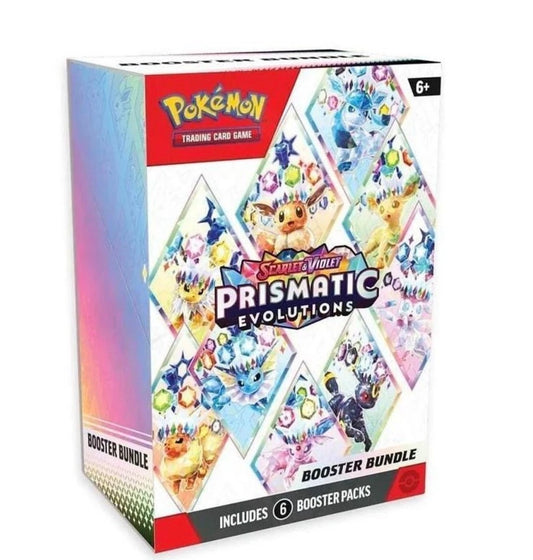 Prismatic evolutions pokemon booster bundle