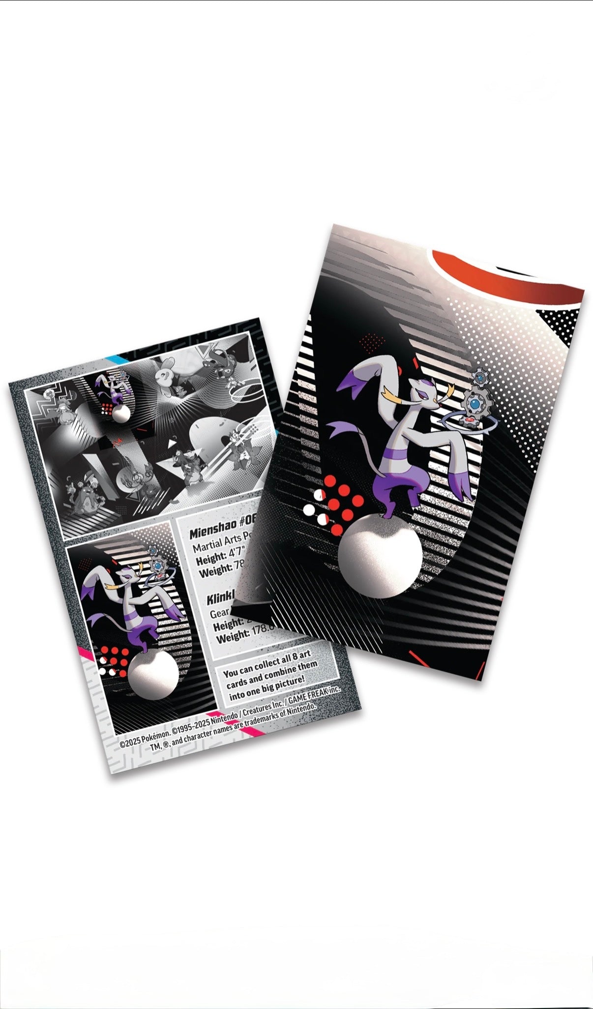 Pokemon black bolt & white flare mini tin