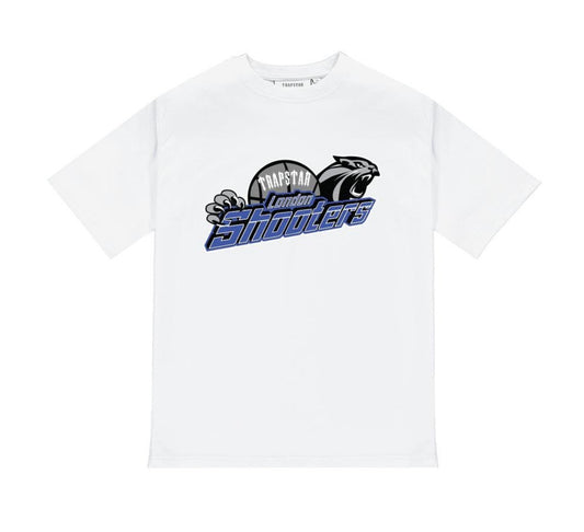 Trapstar Shooters Tee - White/Blue