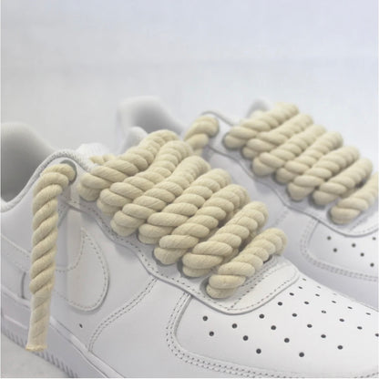 Rope Air Force 1 White/Beige