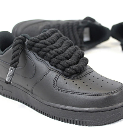 Rope Air Force 1 Black/Black