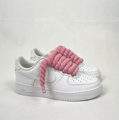 Rope Air Force 1 White/Pink