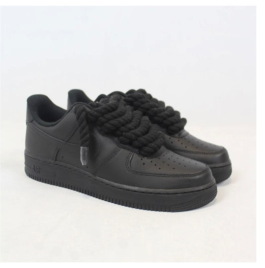 Rope Air Force 1 Black/Black