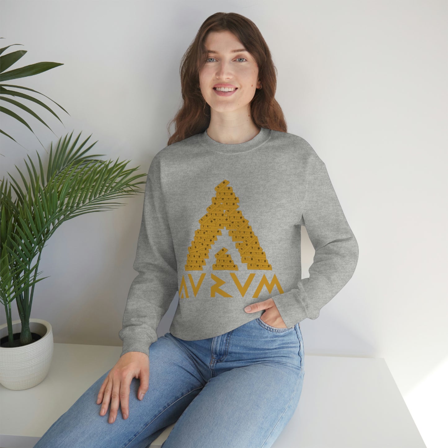 AURUM™ LARGE LOGO Crewneck Sweatshirt