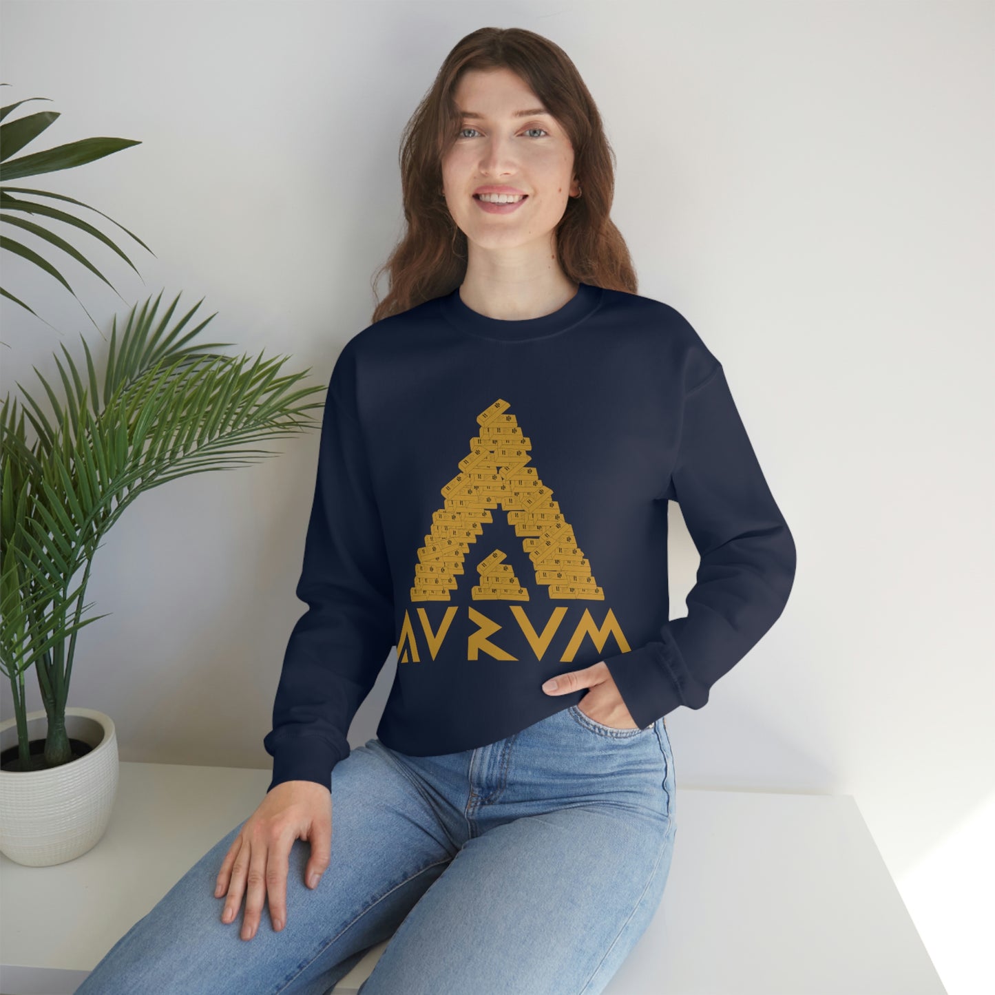 AURUM™ LARGE LOGO Crewneck Sweatshirt