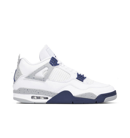 AIR JORDAN 4 RETRO WHITE MIDNIGHT NAVY