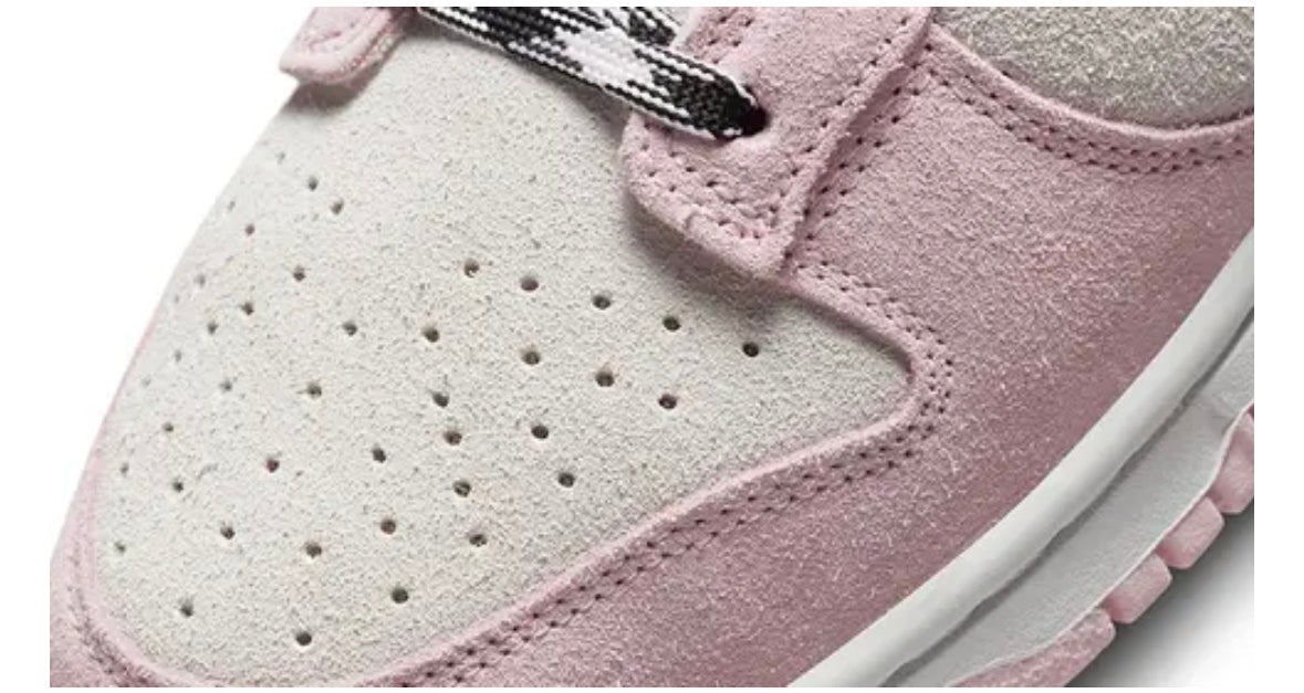Nike Dunk Low Pink Foam Suede