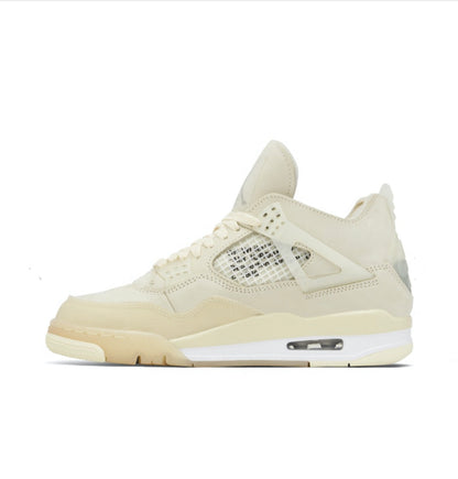 AIR JORDAN 4 RETRO OFF-WHITE SAIL WMNS