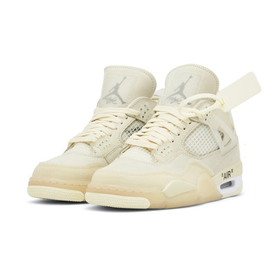 AIR JORDAN 4 RETRO OFF-WHITE SAIL WMNS