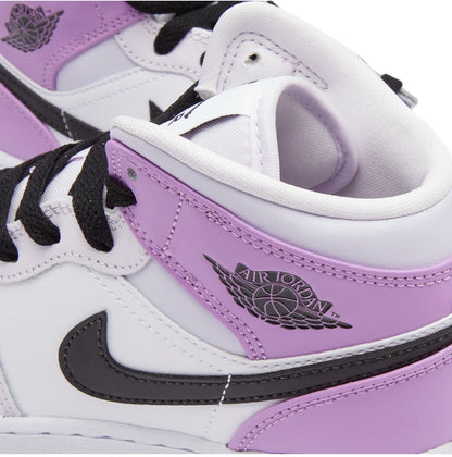 JORDAN 1 MID BARLEY GRAPE AND BLACK