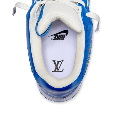 NIKE AIR FORCE 1 LOW X LOUIS VUITTON BY VIRGIL ABLOH WHITE ROYAL