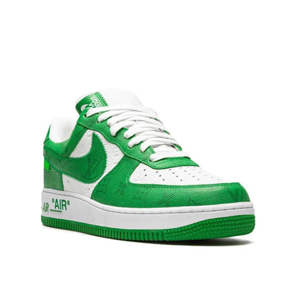 NIKE AIR FORCE 1 LOW X LOUIS VUITTON BY VIRGIL ABLOH WHITE GREEN