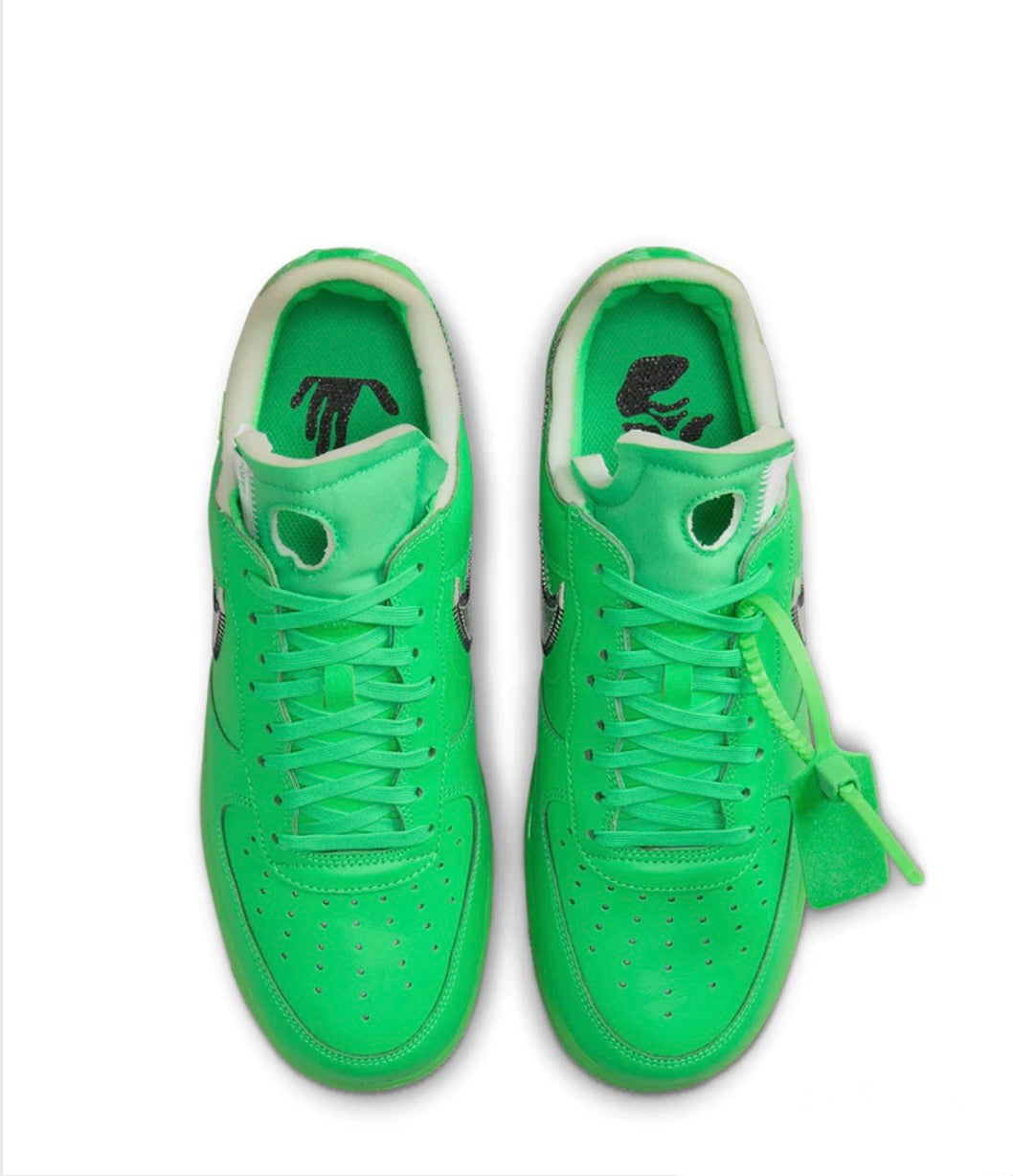 NIKE AIR FORCE 1 LOW X OFF-WHITE LIGHT GREEN SPARK